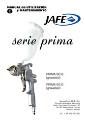 jafe PRIMA 60 G Manual De Utilización Y Mantenimiento