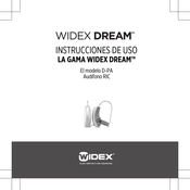 Widex DREAM Serie Instrucciones De Uso