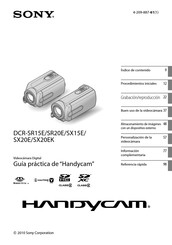 Sony Handycam DCR-SR15E Guia Practica