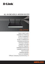 D-Link DSL-2741B Guia De Instalacion