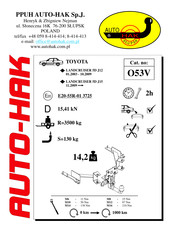 AUTO-HAK O53V Manual De Instrucciones