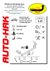 AUTO-HAK 100777-01513-4 Manual De Instrucciones