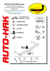 AUTO-HAK 185538-07375-1 Manual De Instrucciones