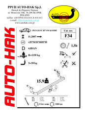 AUTO-HAK F34 Manual De Instrucciones