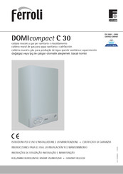 Ferroli DOMIcompact C 30 Instrucciones Para El Uso