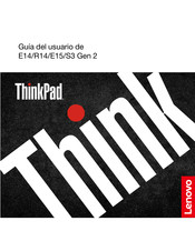 ThinkPad R14 S3 Gen 2 Guia Del Usuario