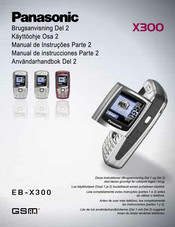 Panasonic X300 Manual De Instrucciones