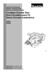 Makita XSS01 Manual De Instrucciones