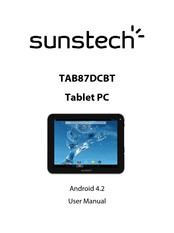 Sunstech TAB87DCBT Manual De Usuario