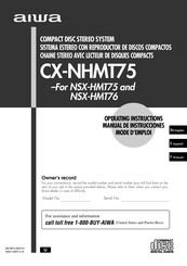 Aiwa CX-NHMT75 Manual De Instrucciones