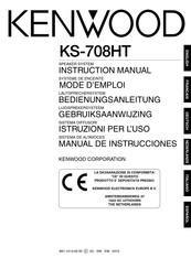 Kenwood KS-708HT Manual De Instrucciones