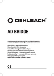 Oehlbach AD Bridge Manual Del Usuario