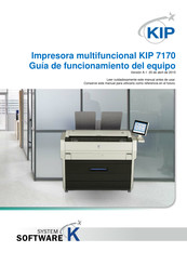 KIP 7170 Guia De Funcionamiento