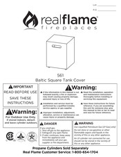 RealFlame 561 Manual Del Usuario