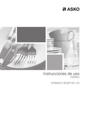 Asko OP8683S Instrucciones De Uso