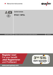 EWM RTAC1 19POL Manual De Instrucciones