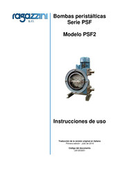 Ragazzini SRL PSF2 Instrucciones De Uso