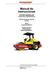 Dynapac CA150 Manual De Instrucciones