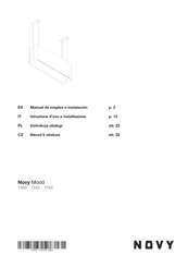 Novy Mood 7550 Manual De Empleo E Instalación