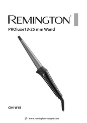 Remington PROluxe CI91W1B Manual De Instrucciones