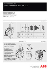 ABB SACE Tmax XT UL Instrucciones De Instalación