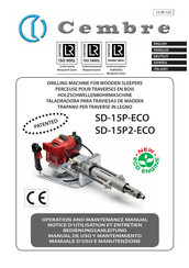 Cembre SD-15P2-ECO Manual De Uso Y Mantenimiento