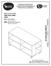 South Shore 4907 Manual De Instrucciones