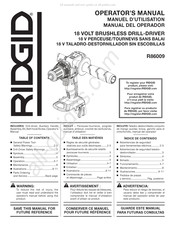 RIDGID R86009 Manual Del Operador