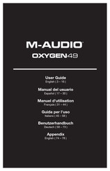 M-Audio Oxygen 49 Manual Del Usuario