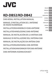JVC KD-DB52 Manual De Instalación