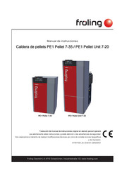 Fröling PE1 Pellet 7-35 Manual De Instrucciones