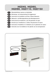 Harvia HGD150 Instrucciones De Instalacion Y Uso