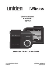 Uniden iWitness DC4GT Manual De Instrucciones