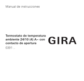 Gira 0391 Serie Manual De Instrucciones