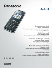 Panasonic X200 Manual De Instrucciones