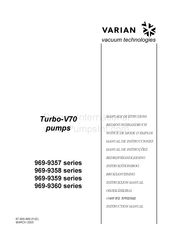 Varian 969-9358 Serie Manual De Instrucciones