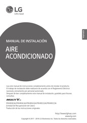 LG PRHR033A Manual De Instalación