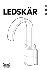 IKEA LEDSKAR Manual De Instrucciones