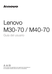 Lenovo M30-70 Guia Del Usuario