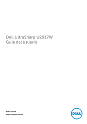 Dell UltraSharp U2917W Guia Del Usuario