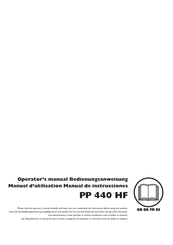 Husqvarna PP 440 HF Manual De Instrucciones