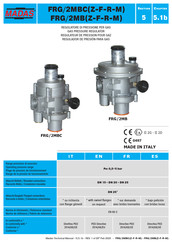 Madas FRG/2MB Manual De Instrucciones