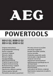 AEG BS14 G2 Manual Original