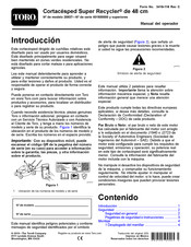 Toro Recycler 20837 Manual Del Operador