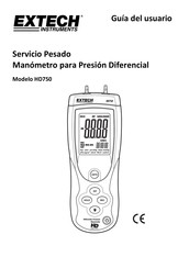 Extech Instruments HD750 Guia Del Usuario