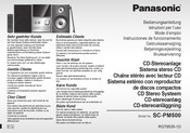 Panasonic SC-PM500 Instrucciones De Funcionamiento