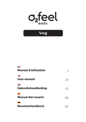 O2Feel Bikes Vog Manual Del Usuario