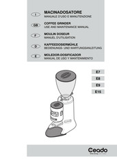 Ceado E7 Manual De Uso Y Mantenimiento