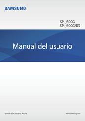 Samsung SM-J600G/DS Manual Del Usuario