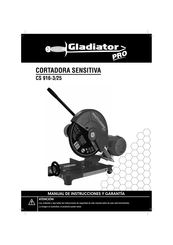 Gladiator PRO CS 916-3/25 Manual De Instrucciones